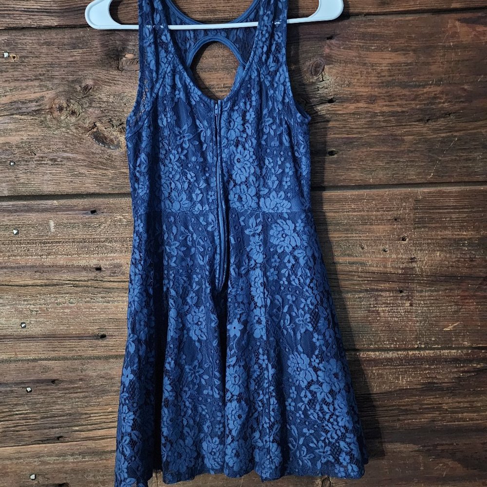 Gorgeous Blue Lace Dress